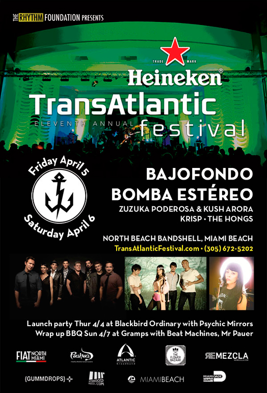 TransAtlantic: latinos al ataque