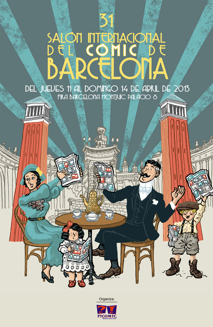 Hoy empieza FICOMIC, el salón del cómic de Barcelona