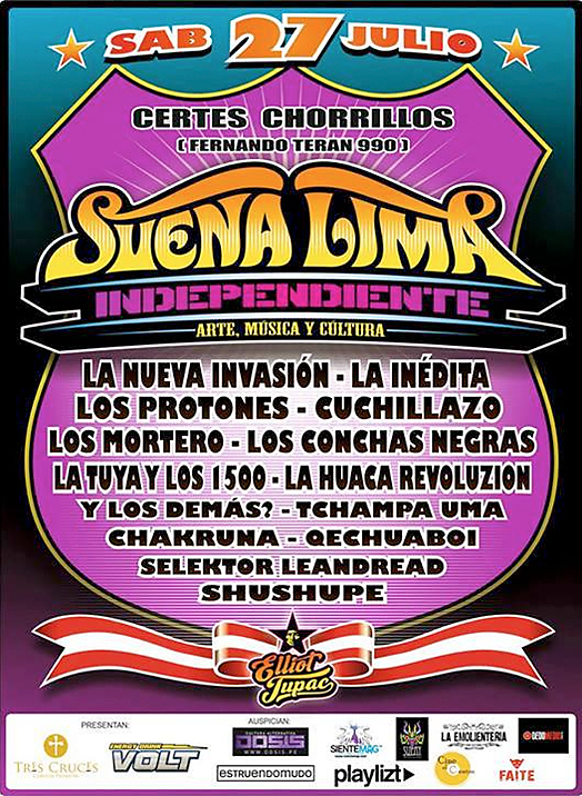Llega la primera edición de Suena Lima Independiente