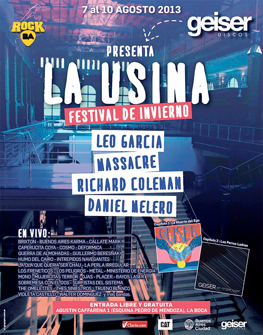 La Usina  Festival de Invierno