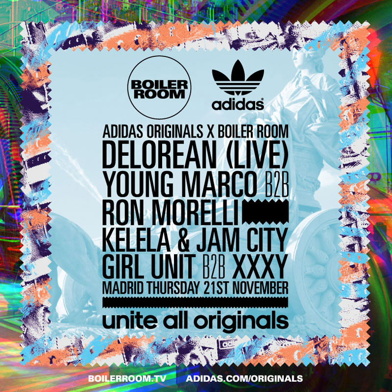 Boiler Room by Adidas Originals llega a Madrid