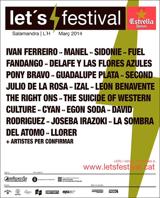 Let’s Festival completa su cartel