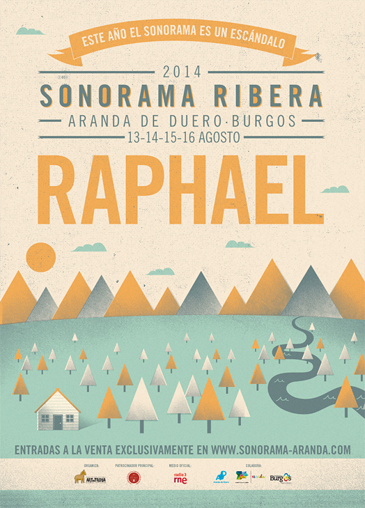 Raphael estará en el Sonorama de Aranda