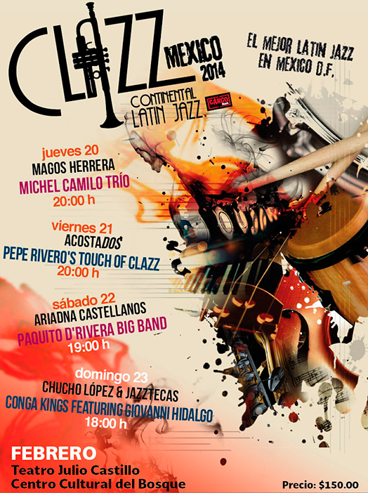 Clazz Continental Latin Jazz se muda a México DF