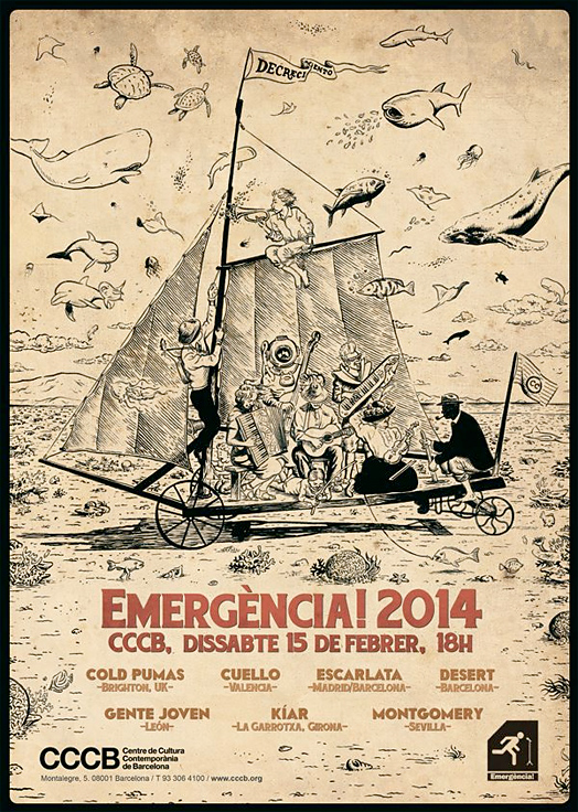 Comienza el Emergència Festival en Barcelona