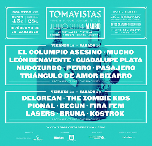 Tomavistas, nuevo festival veraniego en Madrid