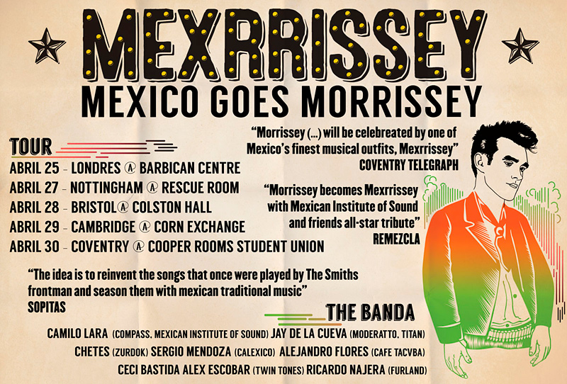 Se prepara en México la reinvención de las canciones de Morrissey