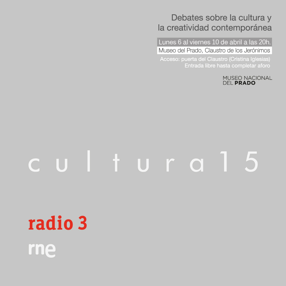 Radio 3 pone en marcha el foro Cultura 15
