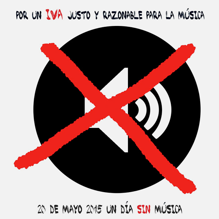 Se acerca Un día sin música en España