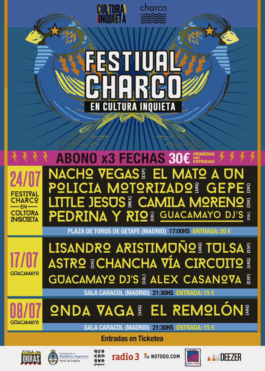 Comienzan en Madrid los conciertos del Festival Charco