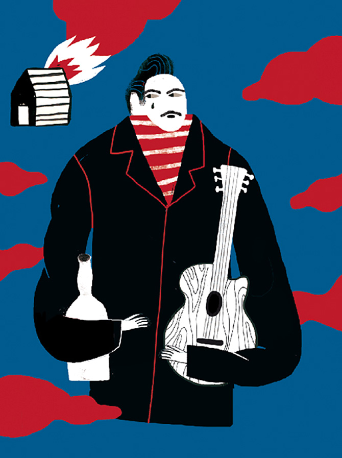 Calendario musical solidario ilustrado por Cinta Arribas