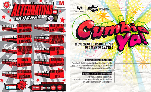 Alternativas en concierto y Cumbia Ya!