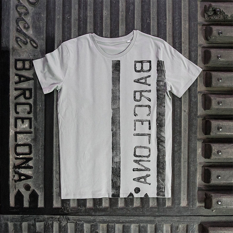 Raubdruckerin Barcelona