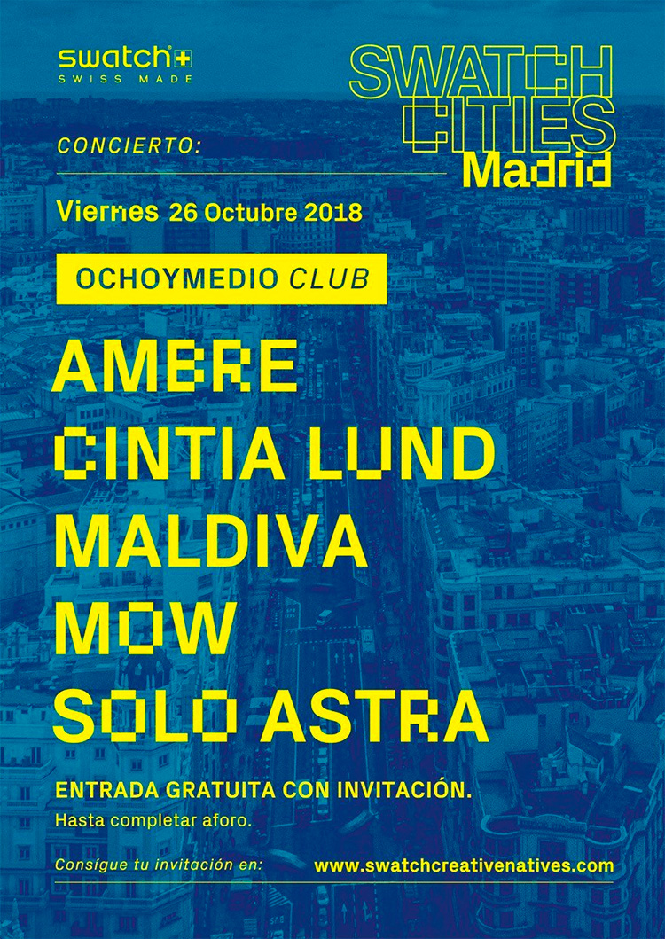 Swatch Cities Madrid 2018