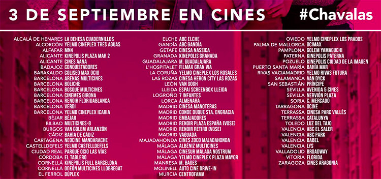 Chavalas Cines