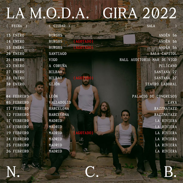 La M.O.D.A. Gira 2022