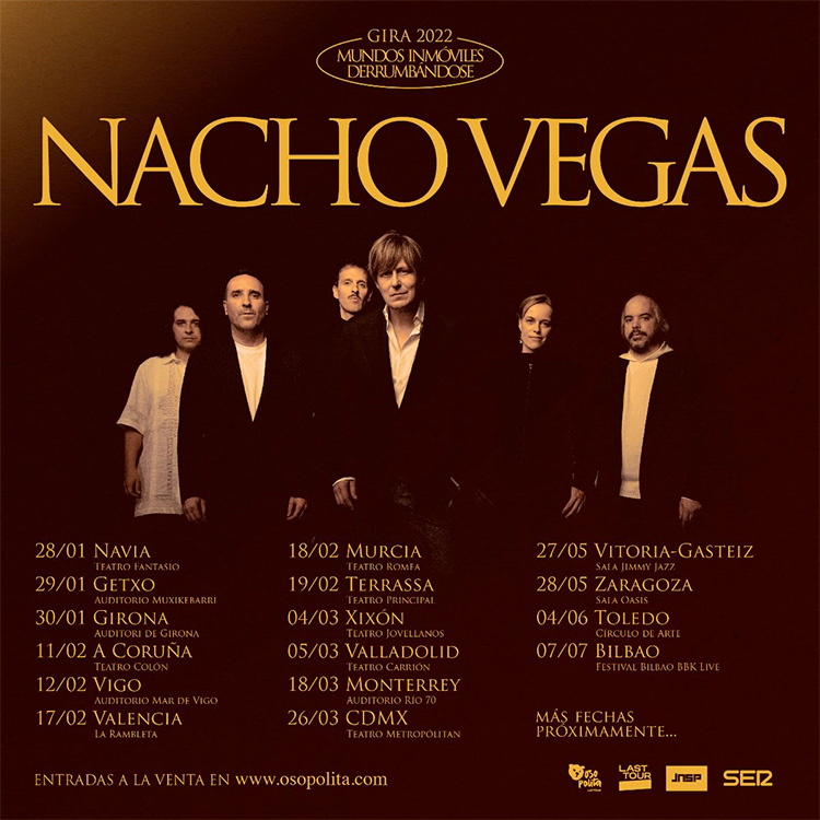 Nacho Vegas Gira España 2022