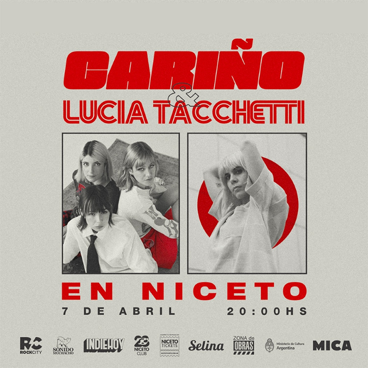 Cariño y Lucía Tacchetti