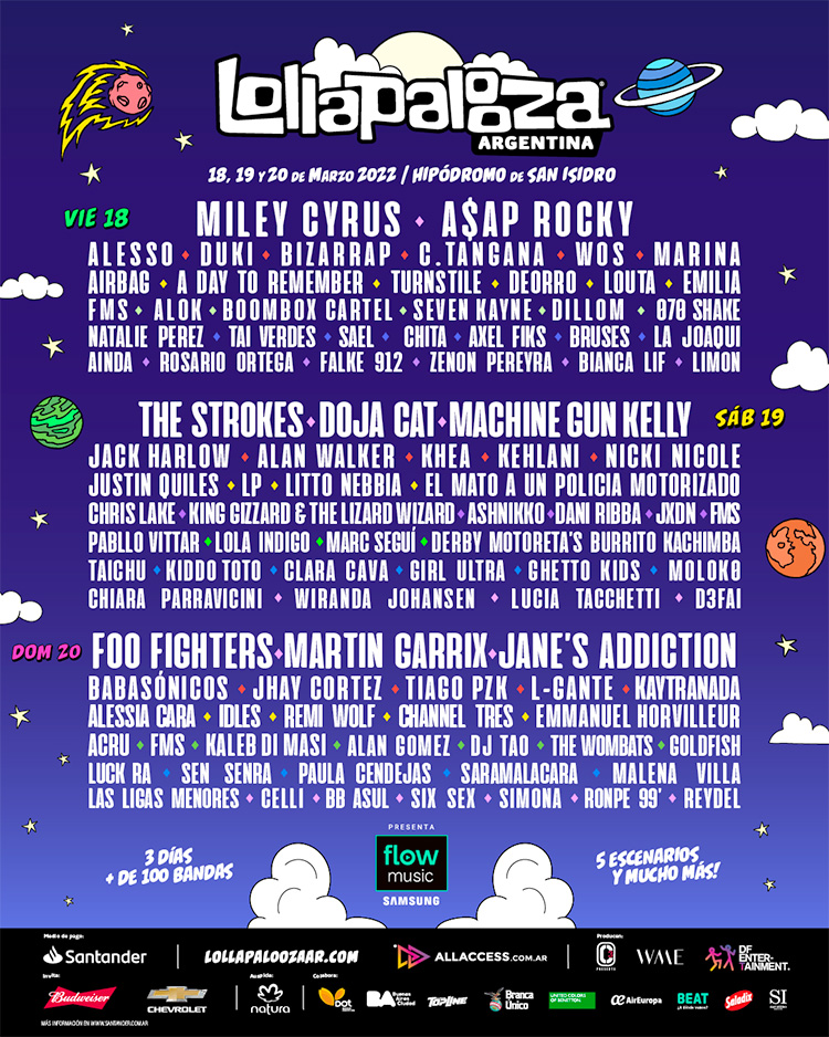 Lollapalooza Argentina 2022