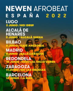 Newen Afrobeat Gira española