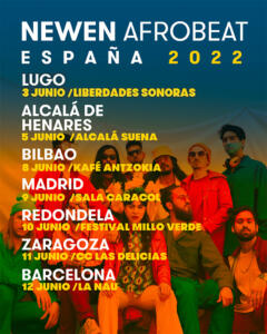 Newen Afrobeat Gira española