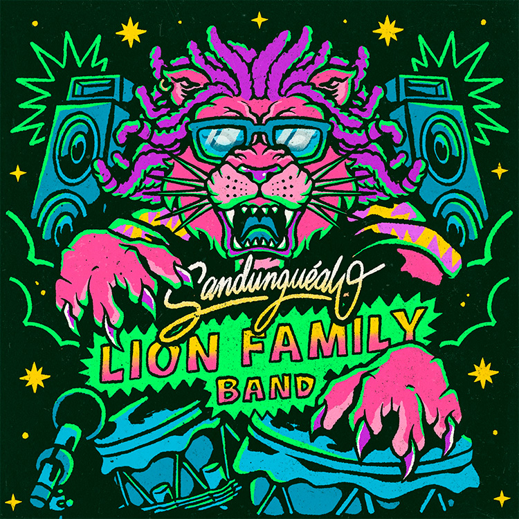 Lion Family Band Duro