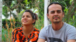 Adriana Lizcano y Edson Velandia