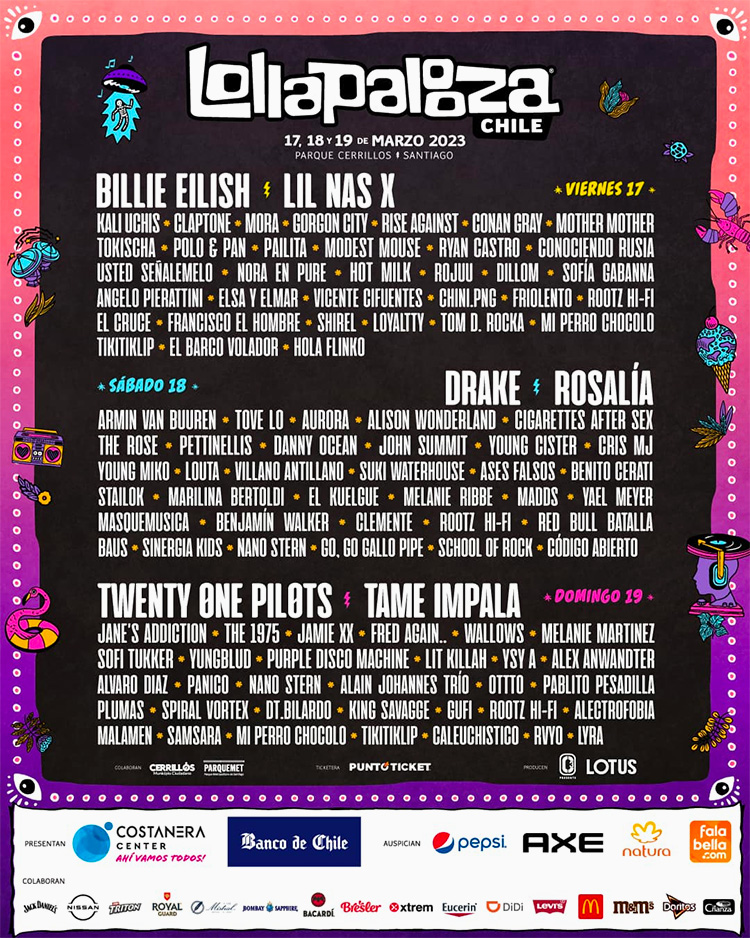 Lollapalooza Chile 2023