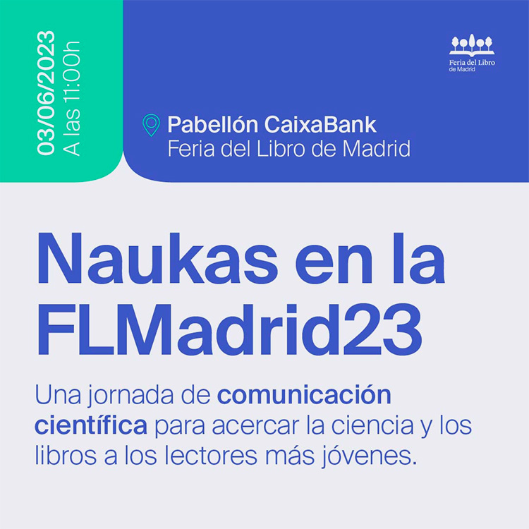 Feria del Libro de Madrid 2023 - Naukas