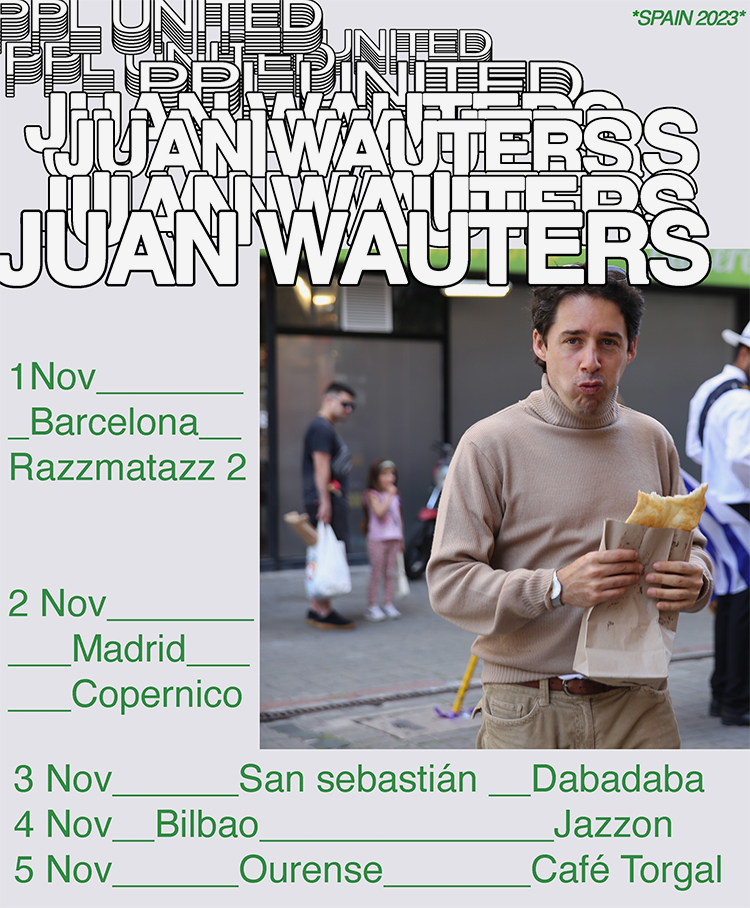 Juan Wauters Gira española