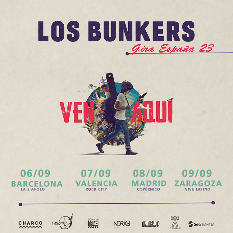 Los Bunkers Gira 2023
