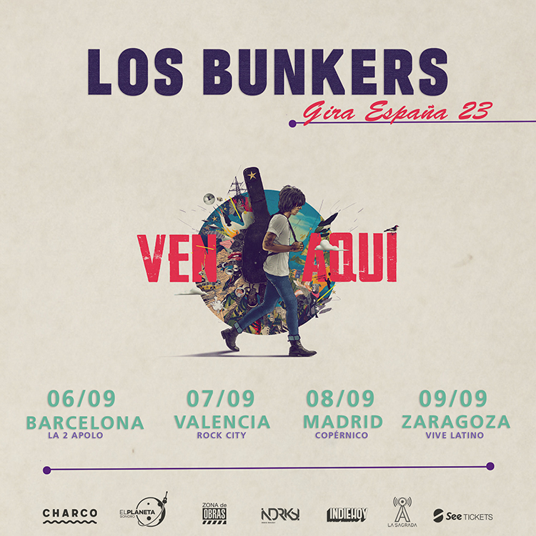 Los Bunkers Gira 2023