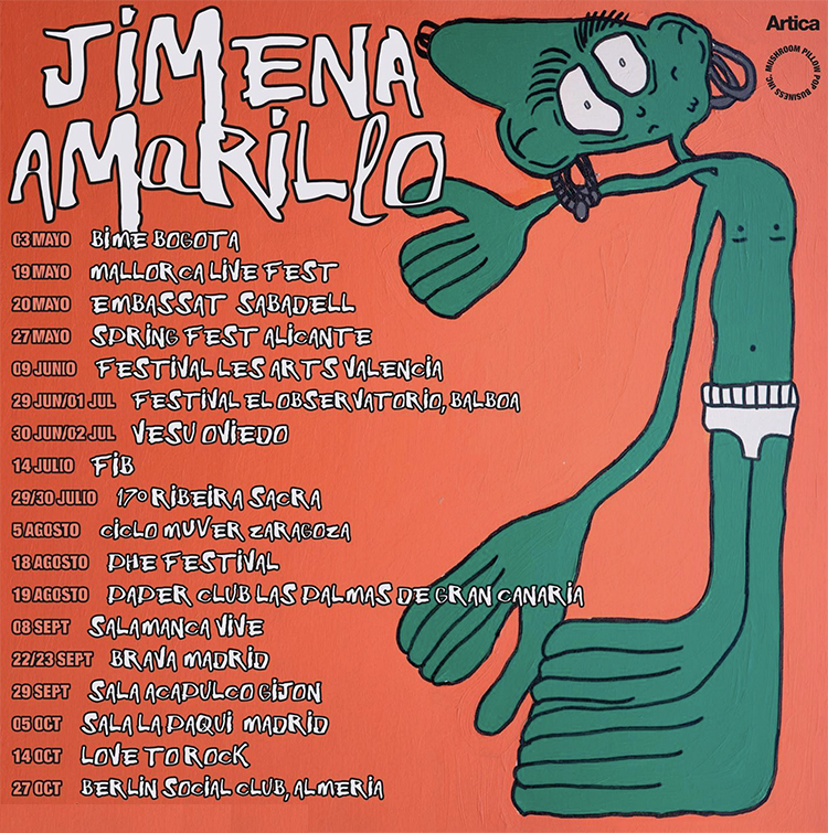 Jimena Amarillo Gira 2023